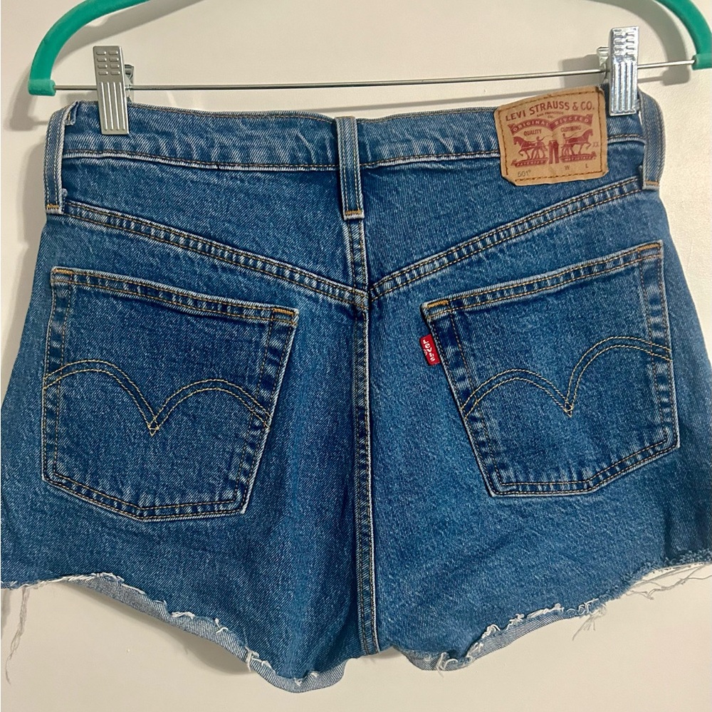 Levi Women’s Premium 501 Denim Shorts